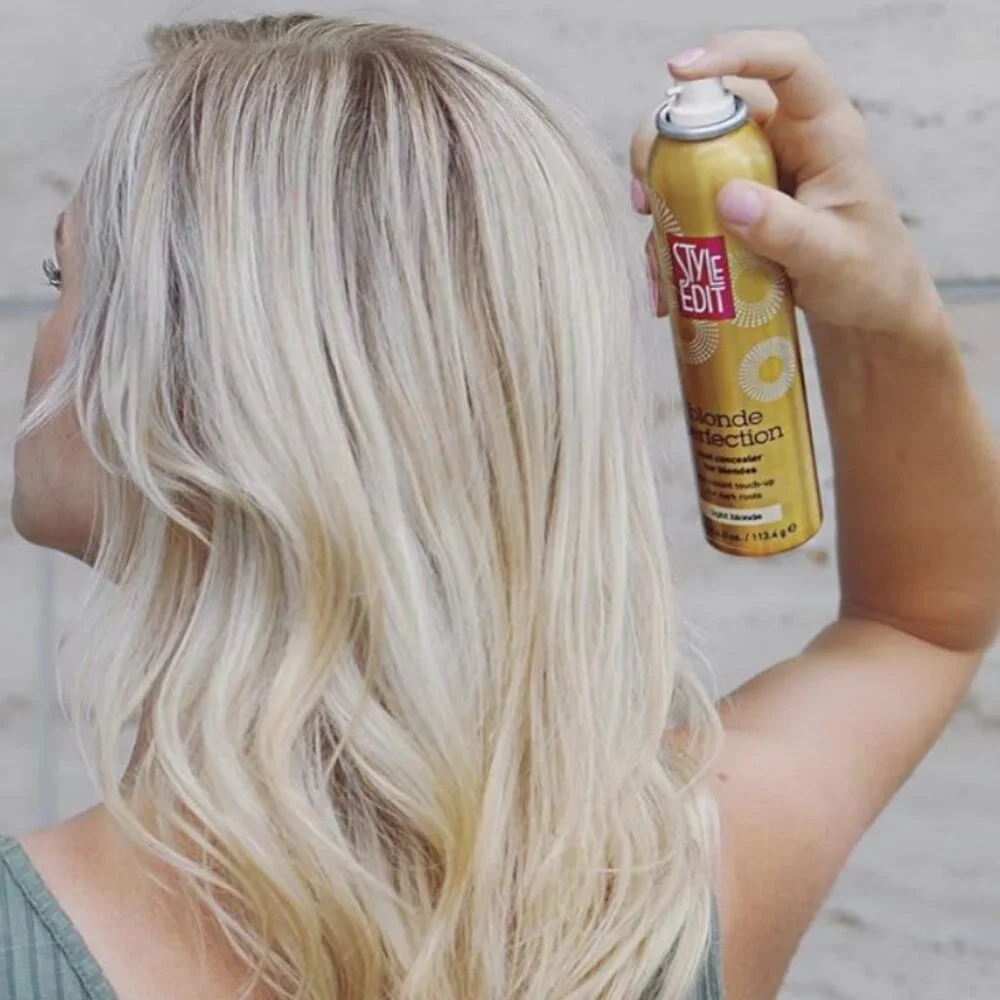 STYLE EDIT MEDIUM BLONDE ROOT CONCEALER TOUCH-UP SPRAY